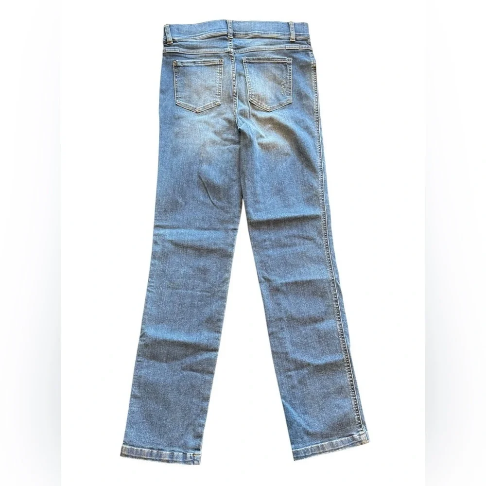 SPANX Straight Leg Jean Vintage Indigo Women’s Size Medium Tall - Picture 3 of 11